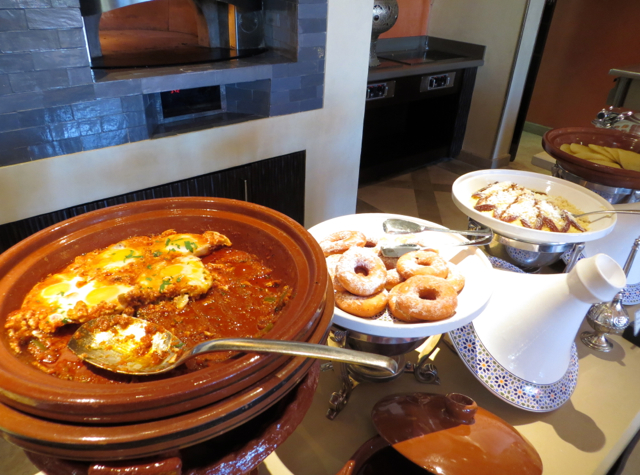 Solano at Four Seasons Marrakech Review - Breakfast Buffet Moroccan Dishes