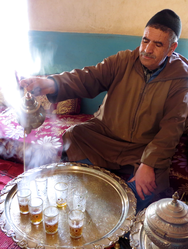 Atlas Mountains Berber Village Tour from Marrakech - Pouring Moroccan Tea