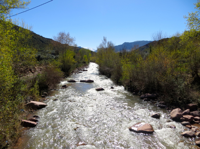 Atlas Mountains Berber Village Tour from Marrakech - Crossing a River