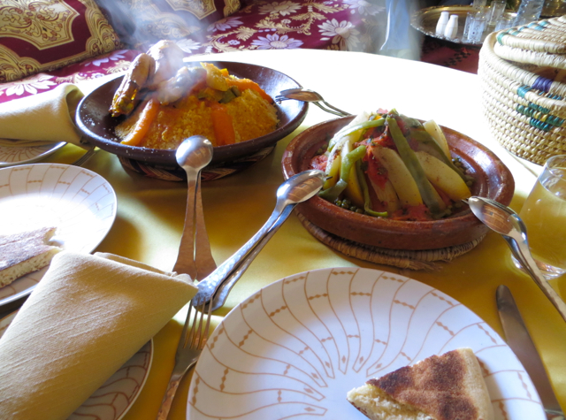 Atlas Mountains Berber Village Tour from Marrakech - Chicken with Couscous and Beef Tagine with Vegetables