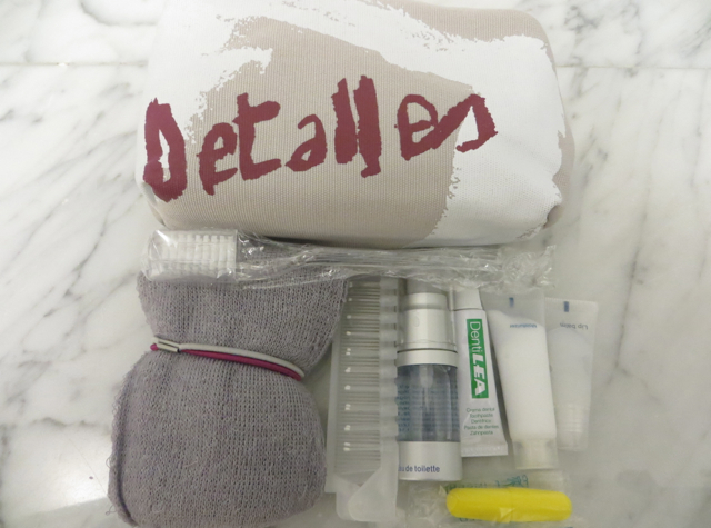 Iberia Business Class Review - Amenity Kit