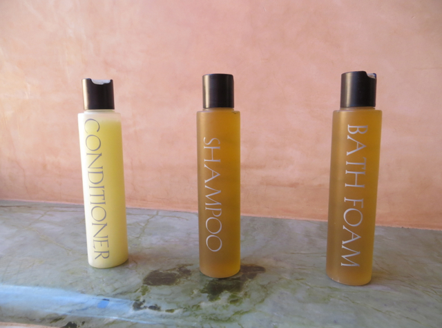 Amanjena Review Marrakech Morocco - Bath Amenities