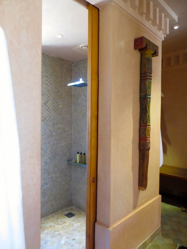 Amanjena Review Marrakech Morocco - Walk In Shower