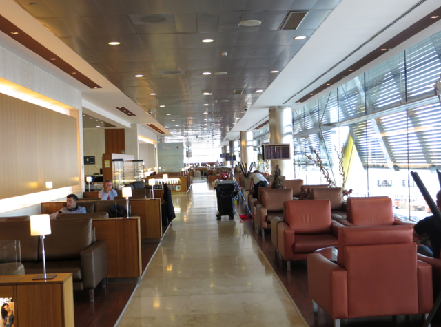 Iberia Business Class Lounge Madrid Review - Seating