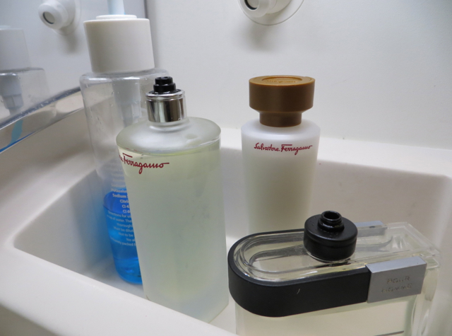 Singapore Suites A380 Review - Salvatore Ferragamo Toiletries