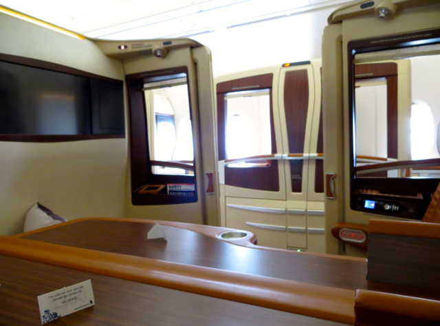 Singapore Suites A380 Review - View from Suite 3C