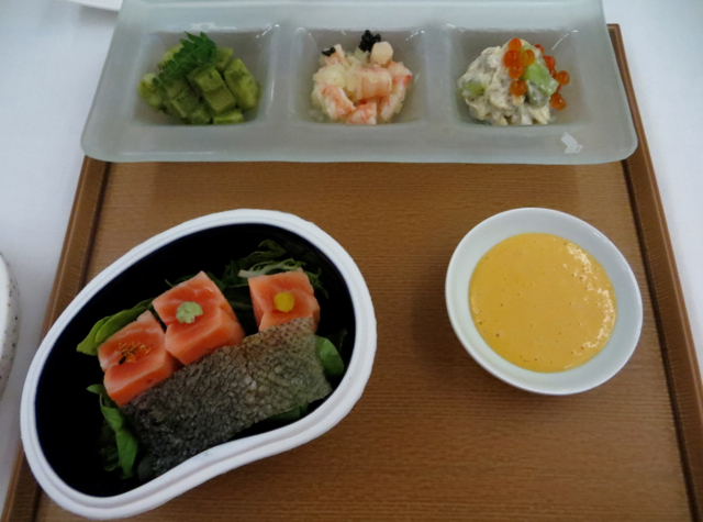 Singapore Suites A380 Review: Singapore to Hong Kong - Book the Cook Japanese Kaiseki First Course