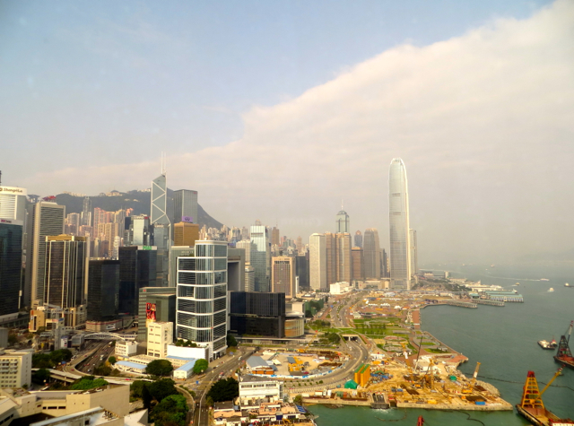 Review: Grand Hyatt Hong Kong Club Harbour View Room View