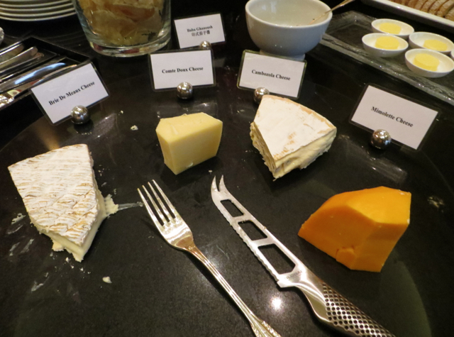 Review-Grand Club Lounge, Grand Hyatt Hong Kong - Cheeses