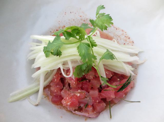 Conrad Koh Samui Zest Restaurant, Menu and Prices - Larb Tuna