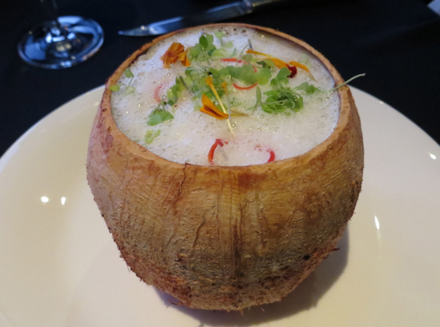 Jahn Restaurant, Conrad Koh Samui Review - Tom Kha Gai