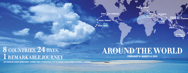 Four Seasons Private Jet: Around the World February-March 2015