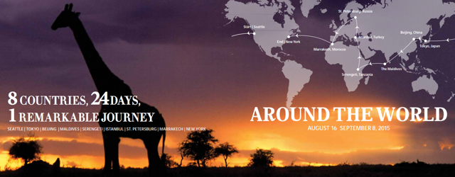 Four Seasons Private Jet: Around the World August - September 2015