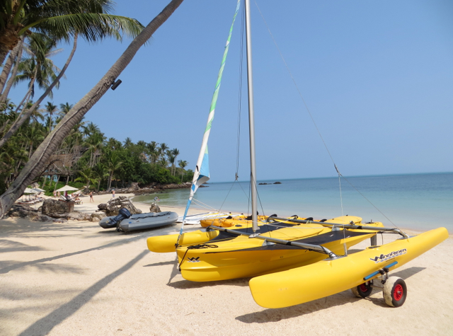 Four Seasons Koh Samui Review - Private Beach