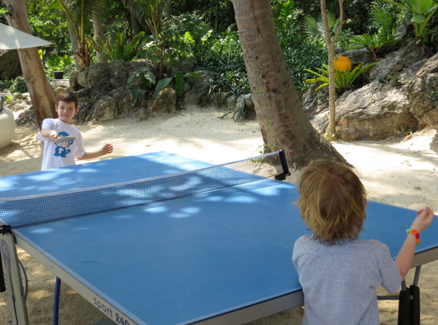 Four Seasons Koh Samui Beach Ping Pong (Table Tennis)