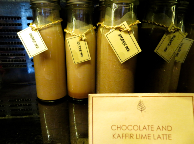 Chocolate and Kaffir Lime Latte, Four Seasons Koh Samui