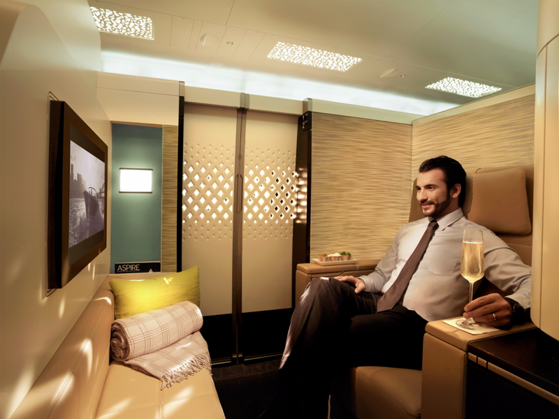 Etihad A380 First Apartment