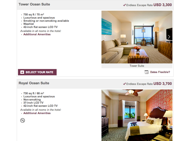 Hawaii Vacation for Christmas and New Year's - Expensive Hotels
