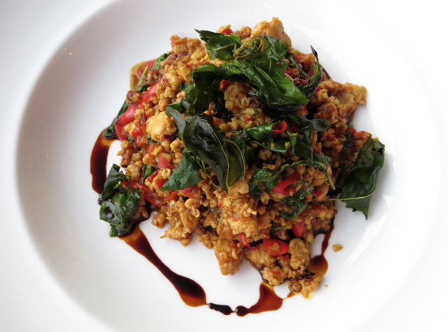 W Koh Samui-The Kitchen Table Dinner-Spicy Pork with Crispy Basil