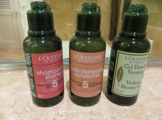 Four Seasons Singapore Review - L'Occitane Bath Amenities