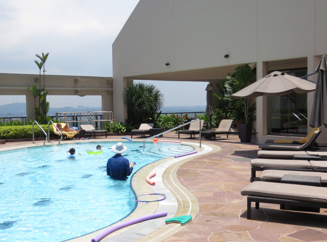 Four Seasons Singapore Review - Rooftop Family Pool