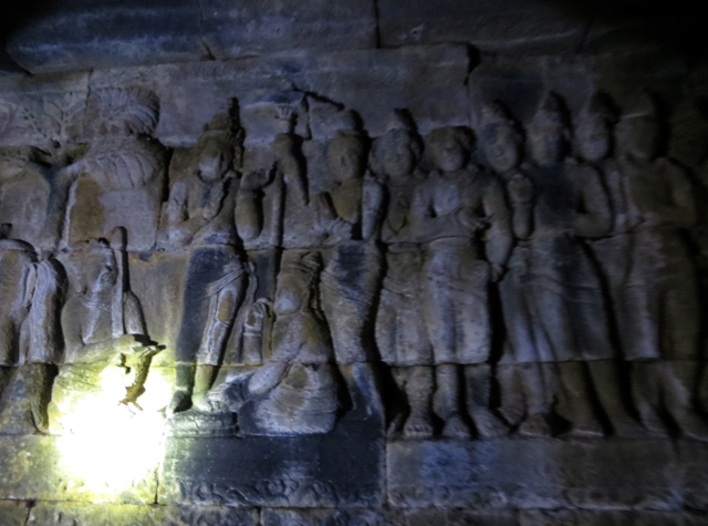 Borobudur Sunrise Tour - Stone Relief Carvings, Borobudur
