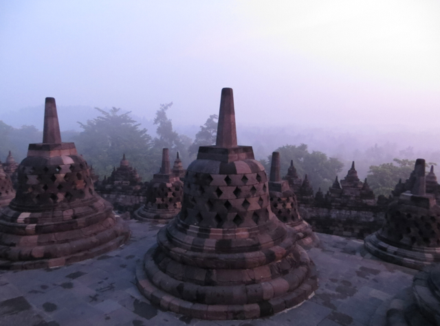 Borobudur Sunrise Tour - Stupas