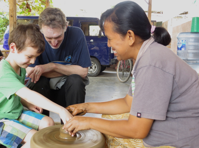 Andong Ride, Borobudur - Pottery Making