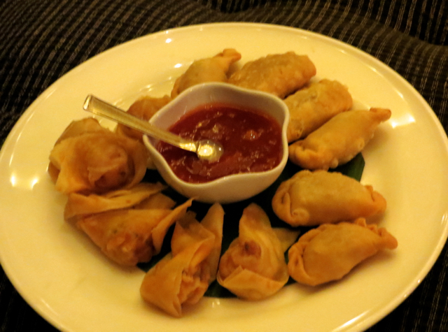 Pastel Ikan and Wonton Goreng, Selamatan Dinner 