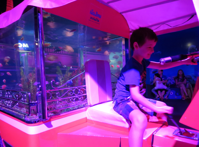 Siam Ocean World Bangkok Aquarium - Playground Tuk Tuk