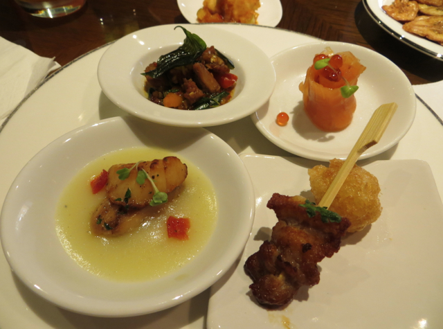 Four Seasons Bangkok Executive Club Lounge Evening Appetizers
