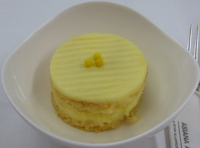 Asiana Business Class Review - Dessert 
