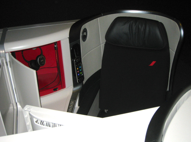 Air France New Business Class Seat at Air France Expo