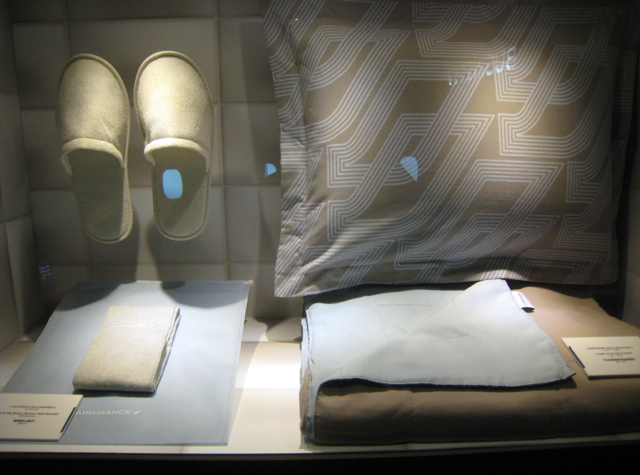 Air France New Business Class Duvet, Pillow and Slippers