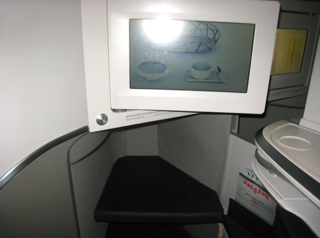 Air France New Business Class Seat, Air France Expo