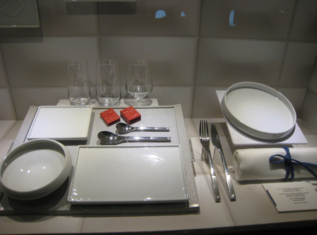 Air France New Business Class Tableware