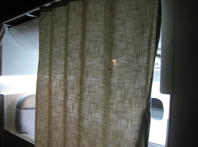 Air France New First Class La Premiere Curtain