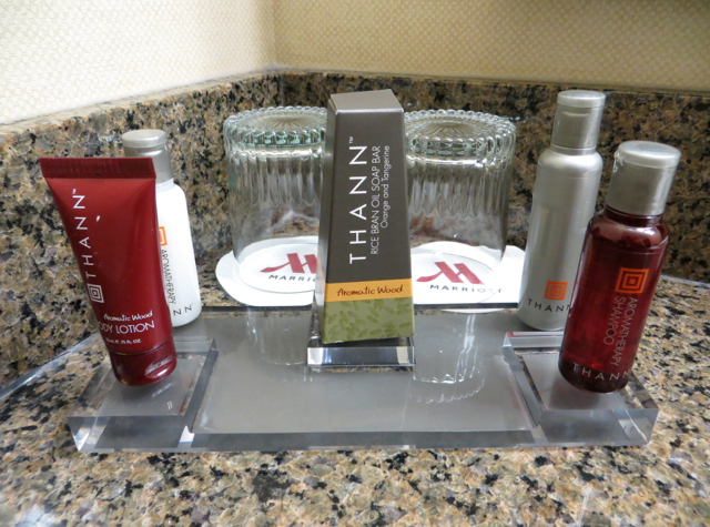 Newark Airport Marriott Hotel Review - THANN Bath Products