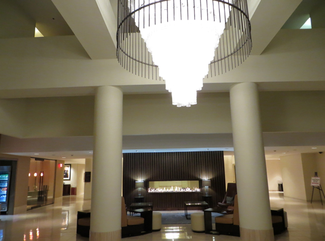 Newark Airport Marriott Hotel Review - Lobby