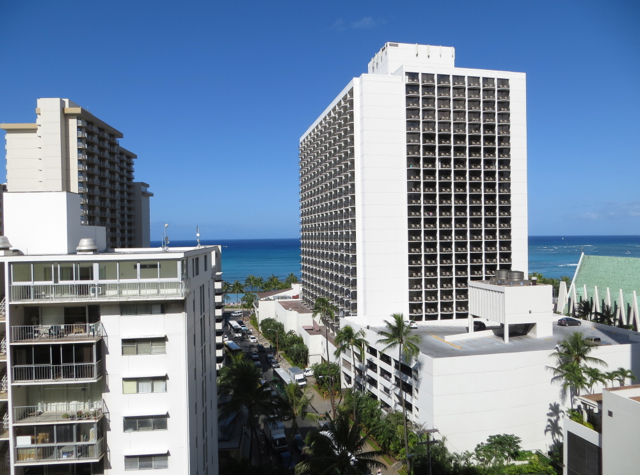 Hyatt Place Waikiki Beach Review - View from Ocean View Room