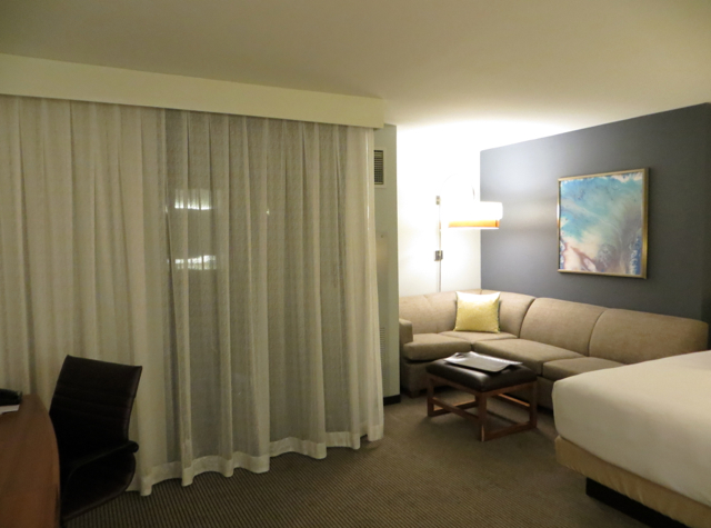 Hyatt Place Waikiki Beach Review - Cozy Corner Sleeper Sofa