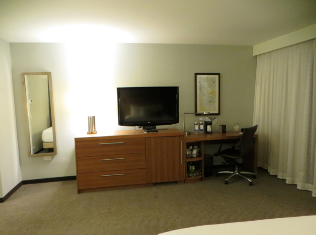 Hyatt Place Waikiki Beach Review - Desk and TV