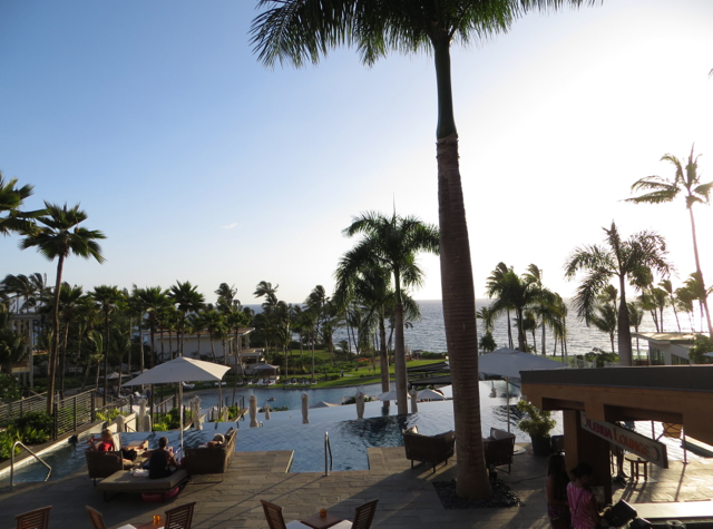 View from Ka'ana Kitchen, Andaz Maui at Wailea