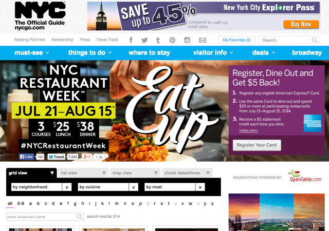 NYC Summer Restaurant Week 2014: Where to Go