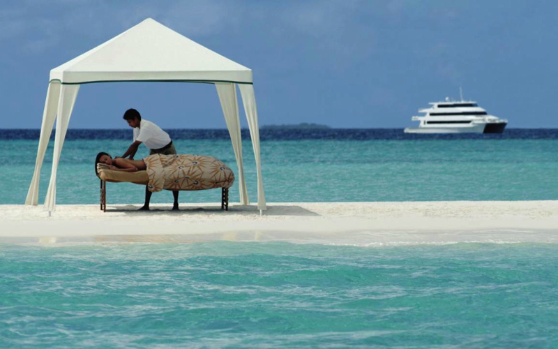 Best Luxury Liveaboards - Private Spa Treatment, Maldives