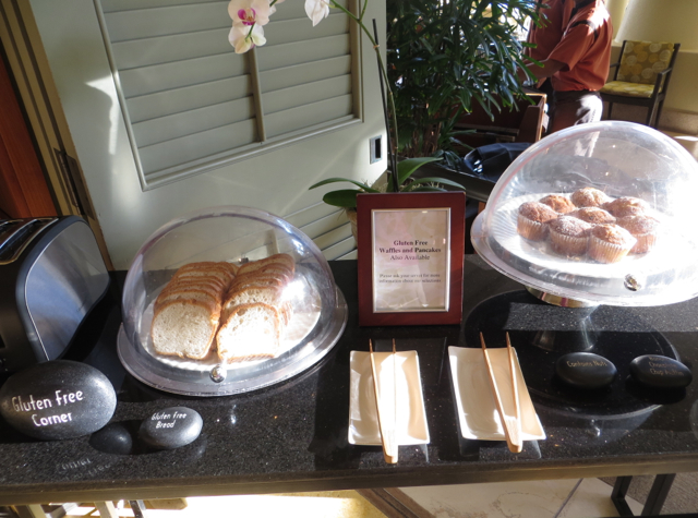 Gluten Free Corner, Breakfast at DUO, Four Seasons Maui