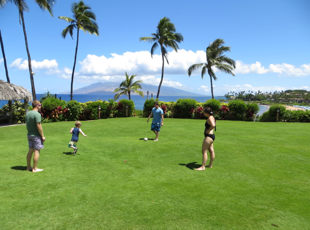 Four Seasons Maui at Wailea Review - Beautiful Lawn