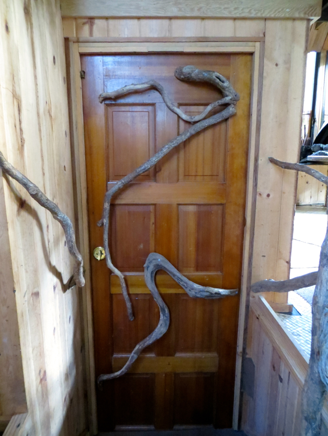 Hawaii Volcano Treehouse Review - Front Door