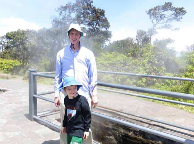 Hawaii Volcanoes National Park Review - Steam Vents