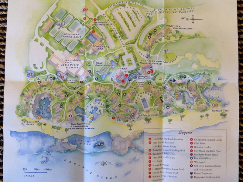 Four Seasons Hualalai Map 